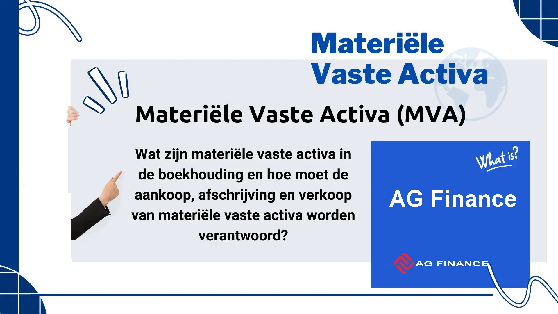 materiele vaste activa en de boekhouding